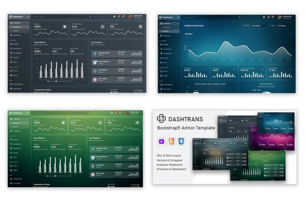 Download Dashtrans - Bootstrap5 Admin Template