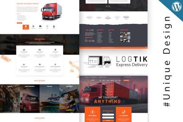 Download Logtik - WP Logistics, Cargo Transportation Theme