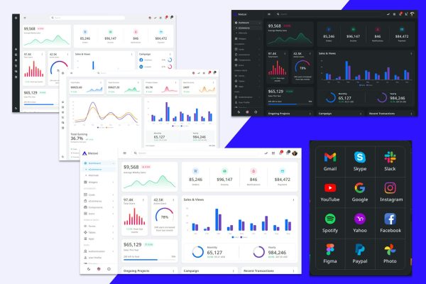 Download Metoxi - Bootstrap 5 Admin Dashboard Template