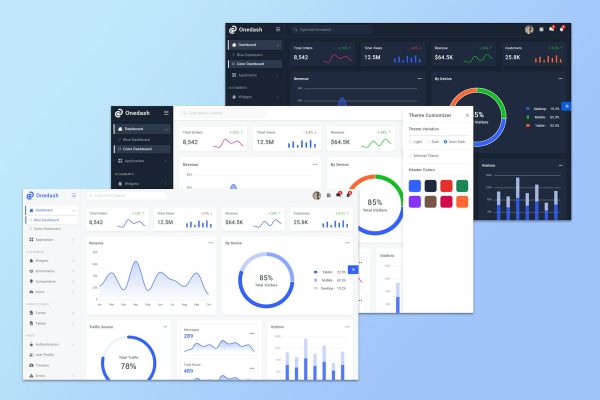 Download Onedash - Bootstrap 5 Admin Template