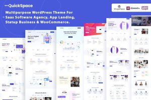 Download QuickSpace - Multipurpose agency WordPress Theme