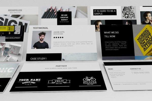 Download Rockefeller Creative Email Template Creative Agency Email Template