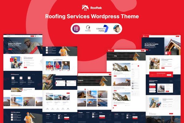 Download Rooftek - Roofing Services WordPress Theme