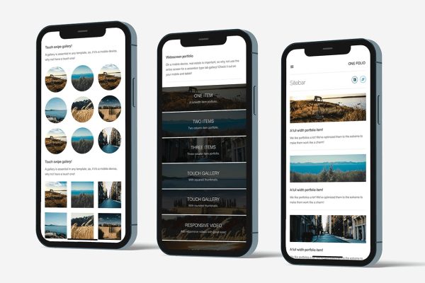 Download Sitebar | Mobile Website Template  A Unique Sidebar Navigation Based Mobile Website Template