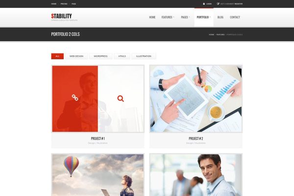 Download Stability - Business & Corporate HTML Template The template is highly suitable for any business agency, finance, consultant, advisor.