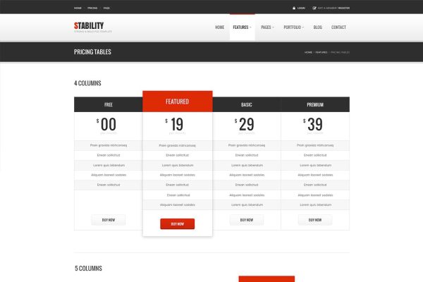 Download Stability - Business & Corporate HTML Template The template is highly suitable for any business agency, finance, consultant, advisor.