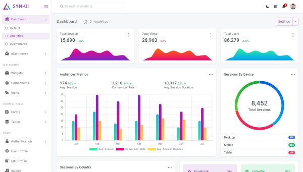 Download SYN-UI - Bootstrap Admin Template