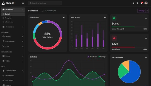 Download SYN-UI - Bootstrap Admin Template