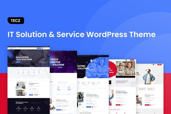 Download Tecz - IT Solutions & Technology WordPress Theme