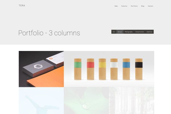 Download Tera | Modern Responsive HTML Template A Responsive HTML5 Portfolio Template For Freelancers, Agencies and Creatives