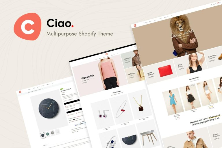 Download Ciao - Multipurpose Shopify Theme UX Shopify Theme