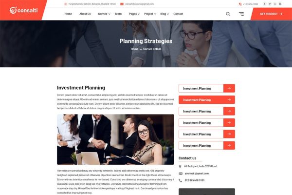 Download Consalti - Consultancy & Business WordPress Theme accountant, advisor, audit, beaver builder, broker, business, clean, company, consulting, corporate,