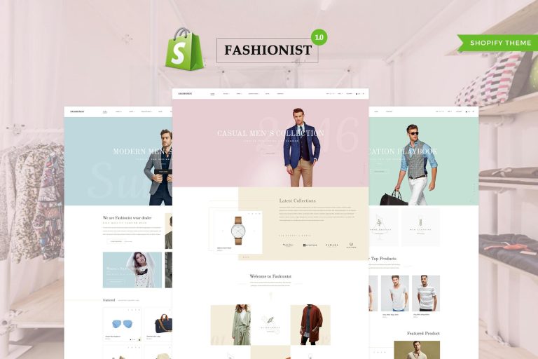 Download Fashionist - Shopify Theme fashion and retail shopify theme