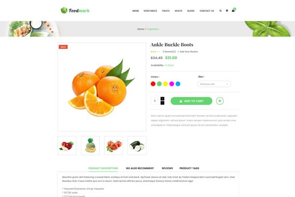 Download Foodmarket - Responsive Shopify Theme