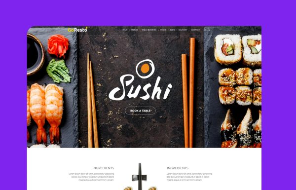 Download GoResto - Restaurant Food Delivery WordPress Theme Restaurant Food Delivery WordPress Theme