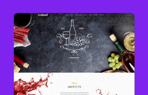 Download GoResto - Restaurant Food Delivery WordPress Theme Restaurant Food Delivery WordPress Theme