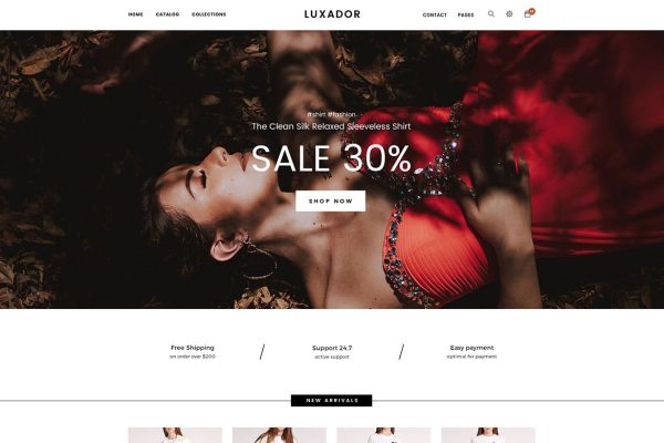 Download Gts Luxador - Responsive Shopify Theme