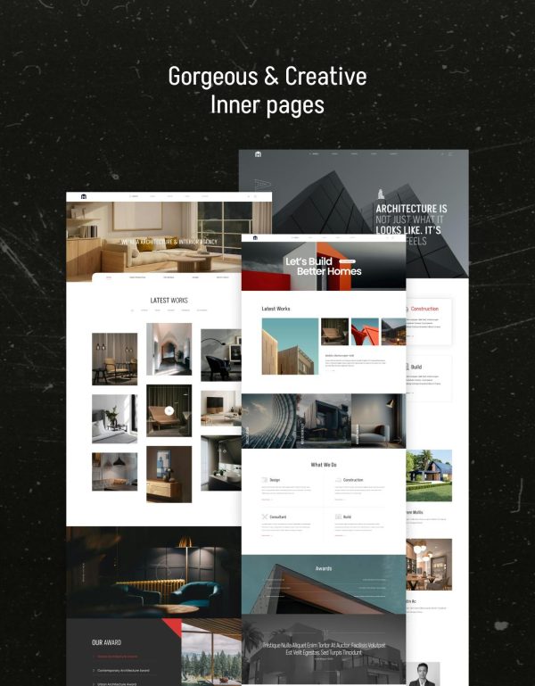 Download Helen - Architecture & Interior Creative Theme creative, architecture, interior, agency, construction, furniture, corporate, elementor, woocommerce