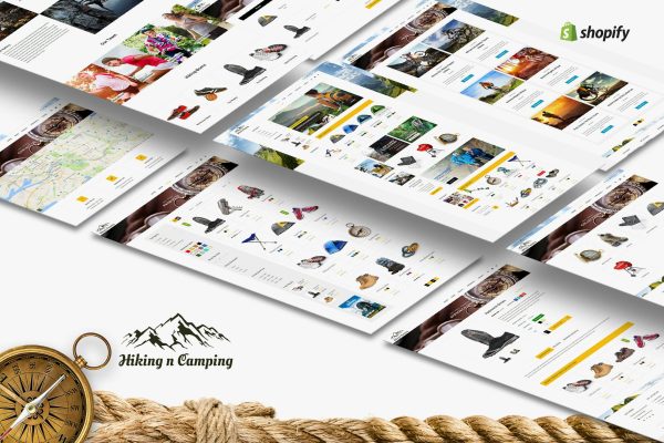 Download Hiking & Camping- Outdoor, Adventure Shopify Theme Multipurpose Shopify Store Design, Responsive & easy to customise Theme with powerful adminpanel...