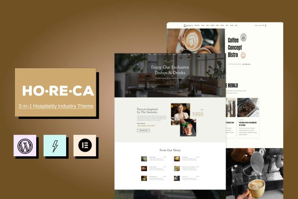 Download HoReCa - Hospitality Industry Theme Hospitality Industry Theme