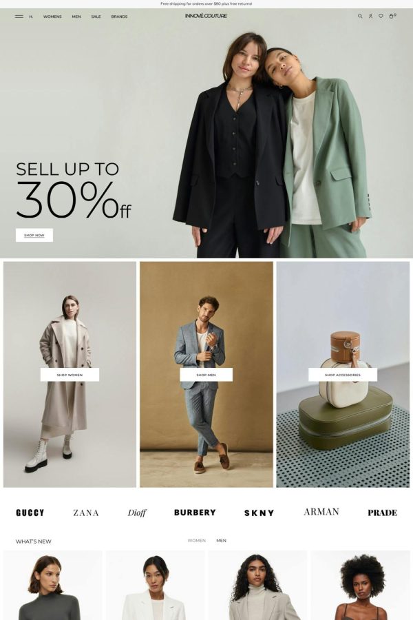 Download Innové Couture - Fashion Ecommerce Shop Elevate your fashion shop with its trendy design and robust WooCommerce – Elementor integration