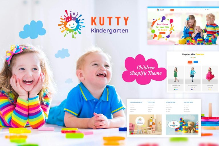 Download Kutty Kids | Children Shopify Theme Children, Kids Shop Responisve Shopify Theme. Kids Toys & Book Store, Multipurpose Fashion Stores.