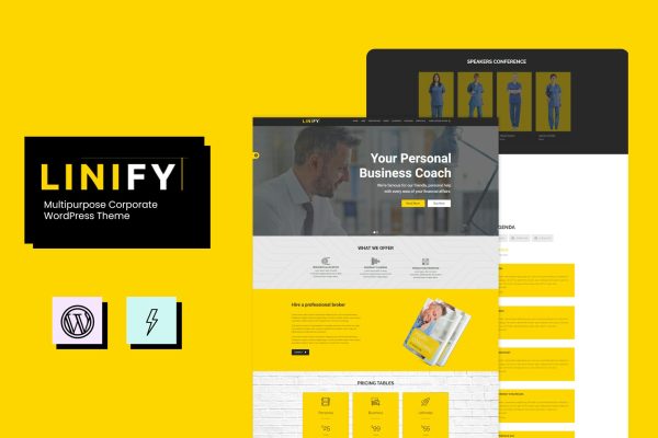 Download Linify - Multipurpose Corporate WordPress Theme Multipurpose Corporate WordPress Theme