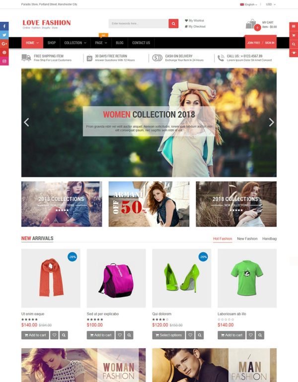 Download LoveFashion - Drag & Drop Builder Shopify Theme Responsive Multipurpose Sections Drag & Drop Builder Shopify Theme