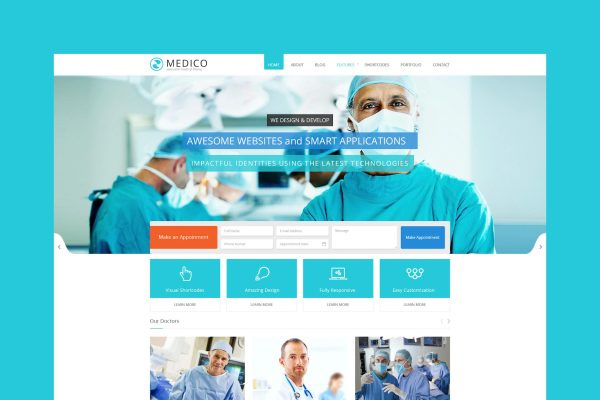 Download Medico -Medical & Health HTML5 Template Empower your Medical site with Medico.