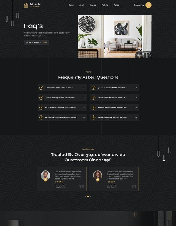 Download Merraki | Interiors & Architecture WordPress Theme Interiors & Architecture WordPress Theme