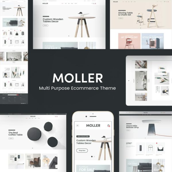 Download Moller - Furniture WooCommerce WordPress Theme
