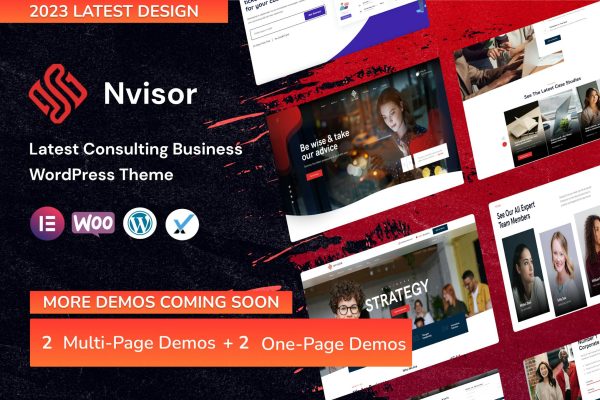 Download Nvisor - Business Consulting WordPress Newest Consulting and Business WordPress Theme in 2023