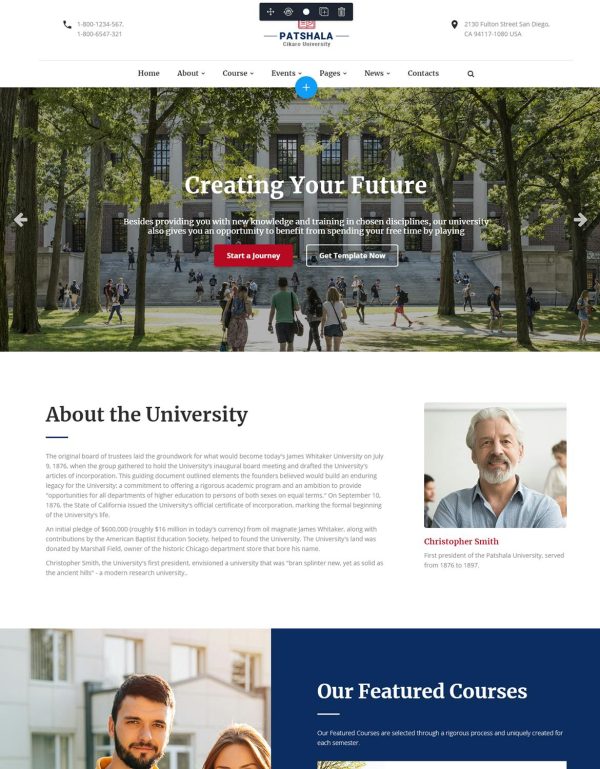 Download Patshala – Education HTML Template with Page Build Learning Template for School College & University is a modern and new-fashioned HTML template