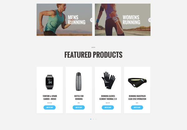 Download Run Gran Sports Apparel & Gear Store WordPress Theme