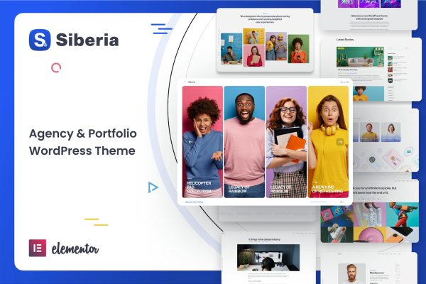 Download Siberia - Portfolio WordPress Theme