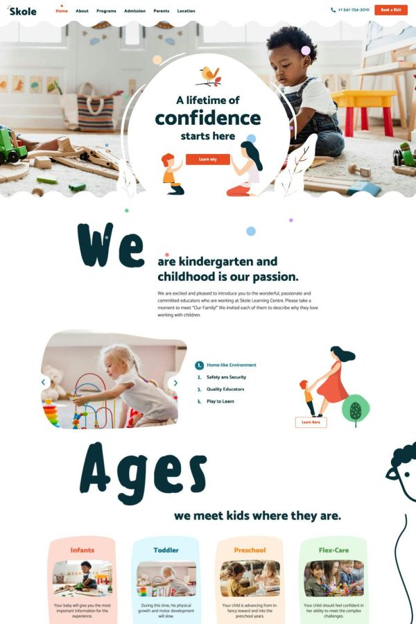 Download Skole - Children Kids School WordPress Theme The Ultimate Niche WordPress Elementor Pro Theme for Preschool and Kindergartens