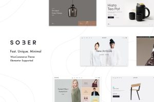 Download Sober - WooCommerce WordPress Theme Fast and performance WooCommerce theme