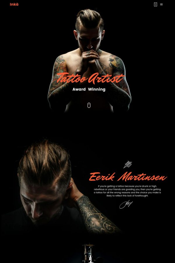 Download Tattoo - WordPress Theme The Ultimate Niche WordPress Theme for Tattoo and Piercing Artists