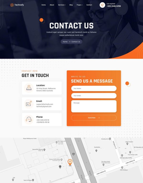 Download Technofy | IT Services & Solutions WordPress Theme IT Services & Solutions WordPress Theme