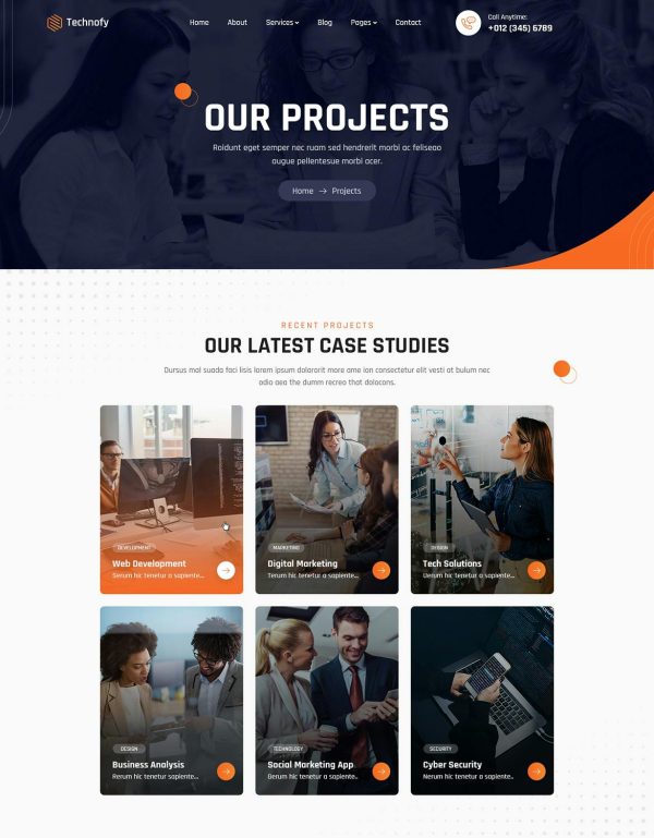 Download Technofy | IT Services & Solutions WordPress Theme IT Services & Solutions WordPress Theme