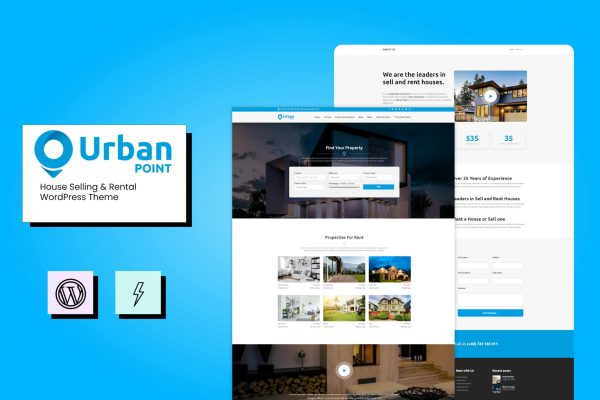 Download UrbanPoint - House Selling & Rental WordPress Them House Selling & Rental WordPress Theme