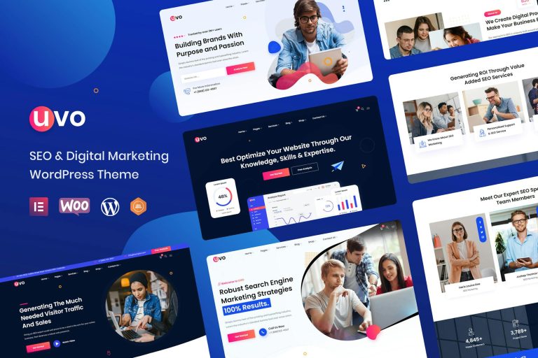 Download UVO - SEO & Digital Marketing Theme