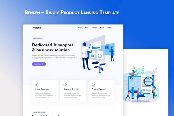 Download Velbox - Startup & Sass Template Startup & Sass Template