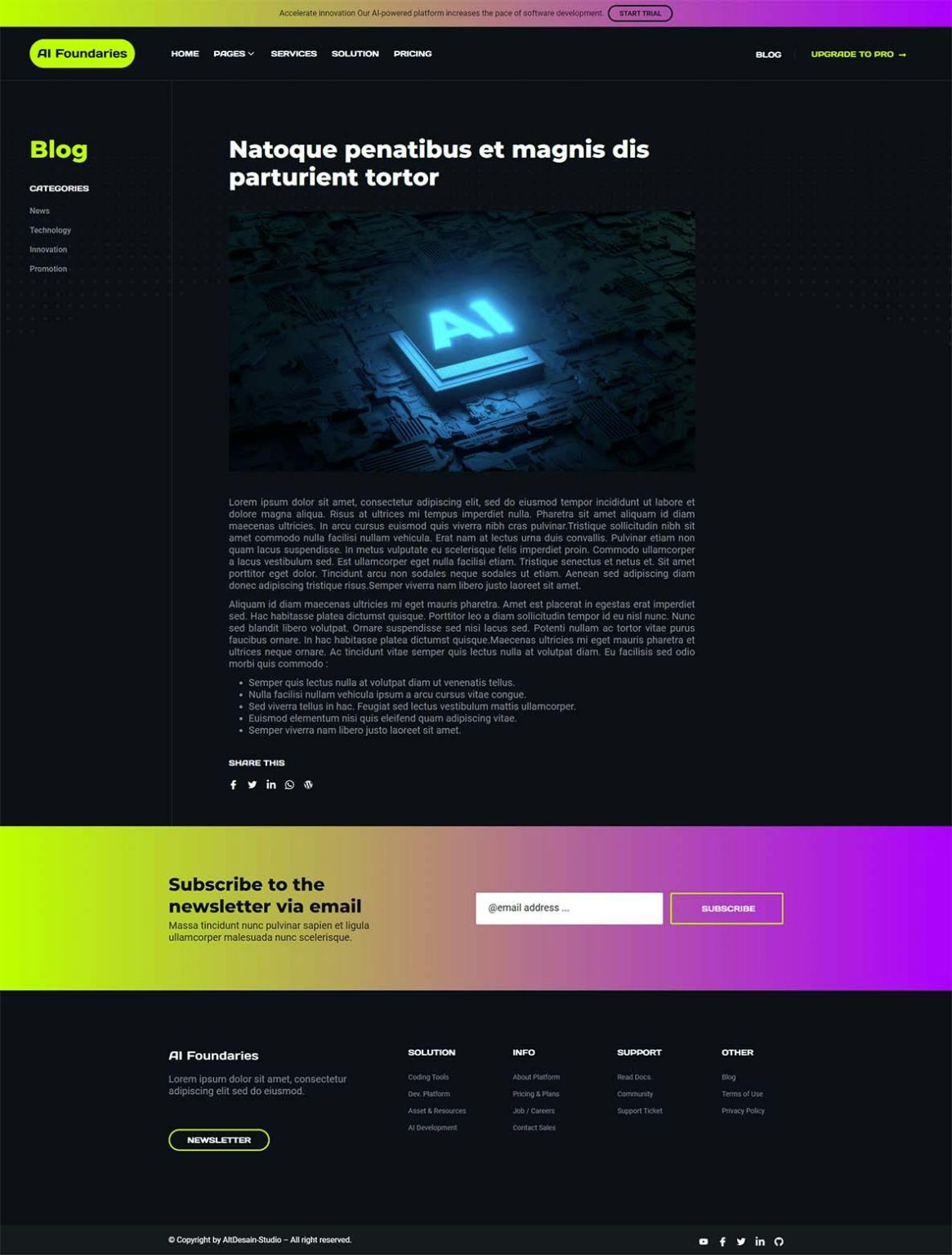 Download AI Foundaries - Software Developer Platform Elementor Template Kit