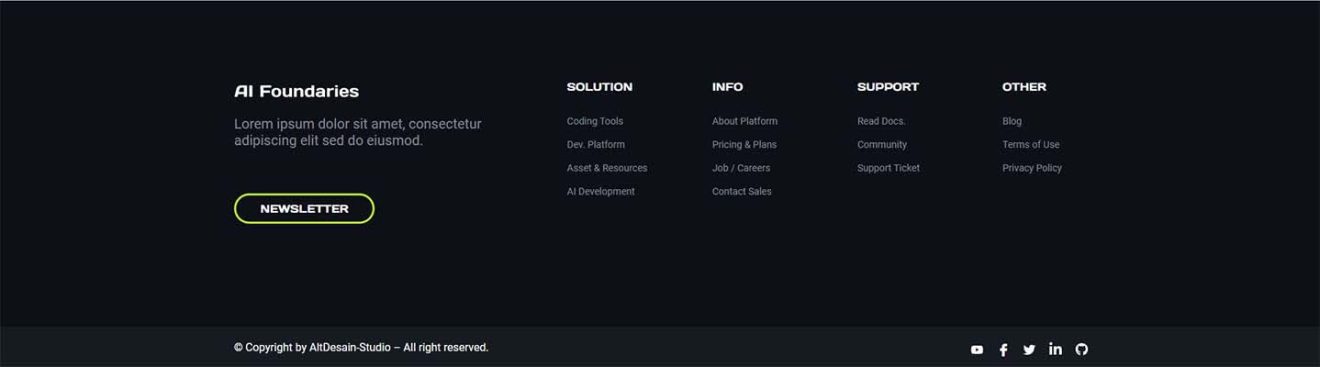 Download AI Foundaries - Software Developer Platform Elementor Template Kit