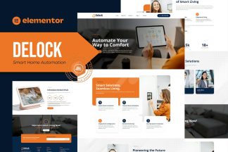 Download Delock - Smart Home Automation Elementor Template Kit