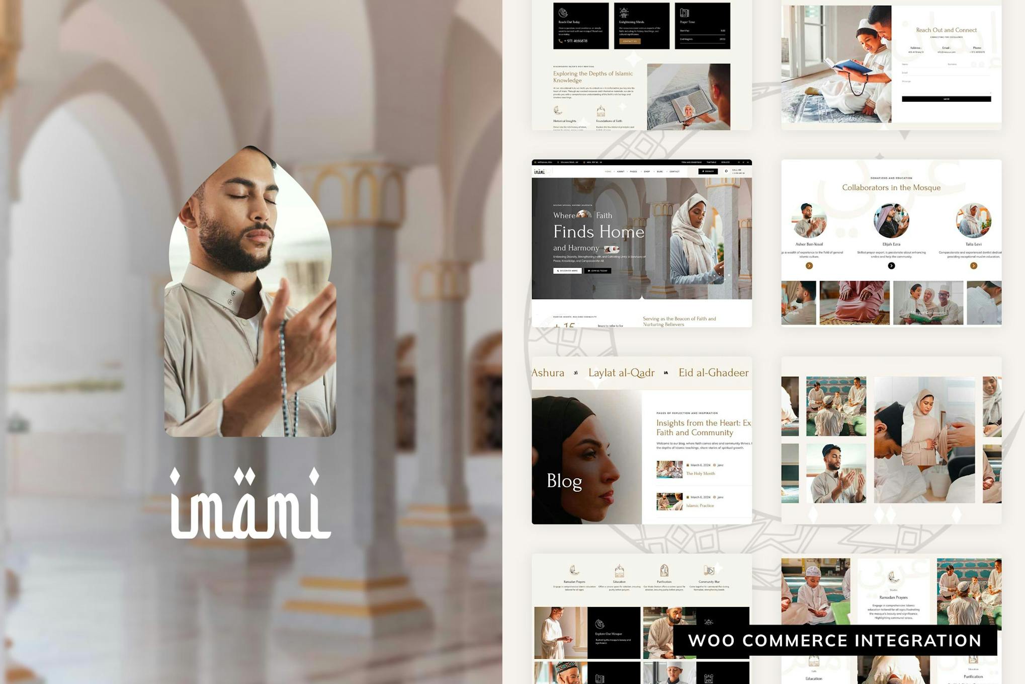 Download Imami - Islamic Center & Mosque Elementor Pro Template Kit