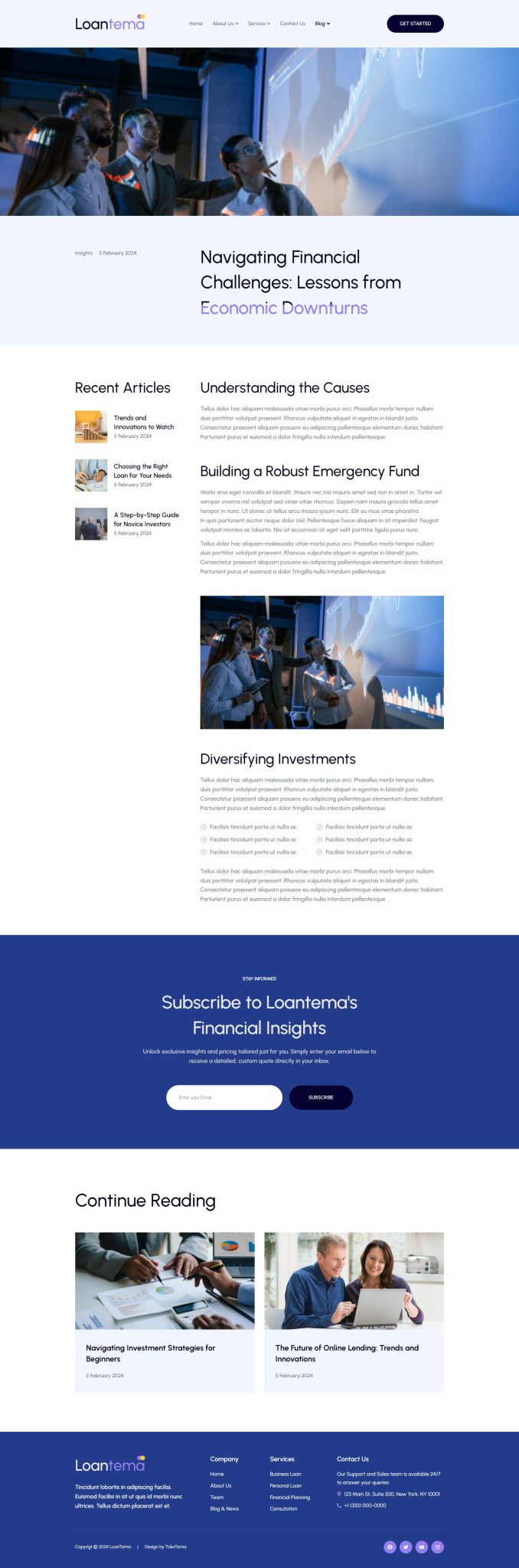 Download Loantema - Loan Service Elementor Template Kit