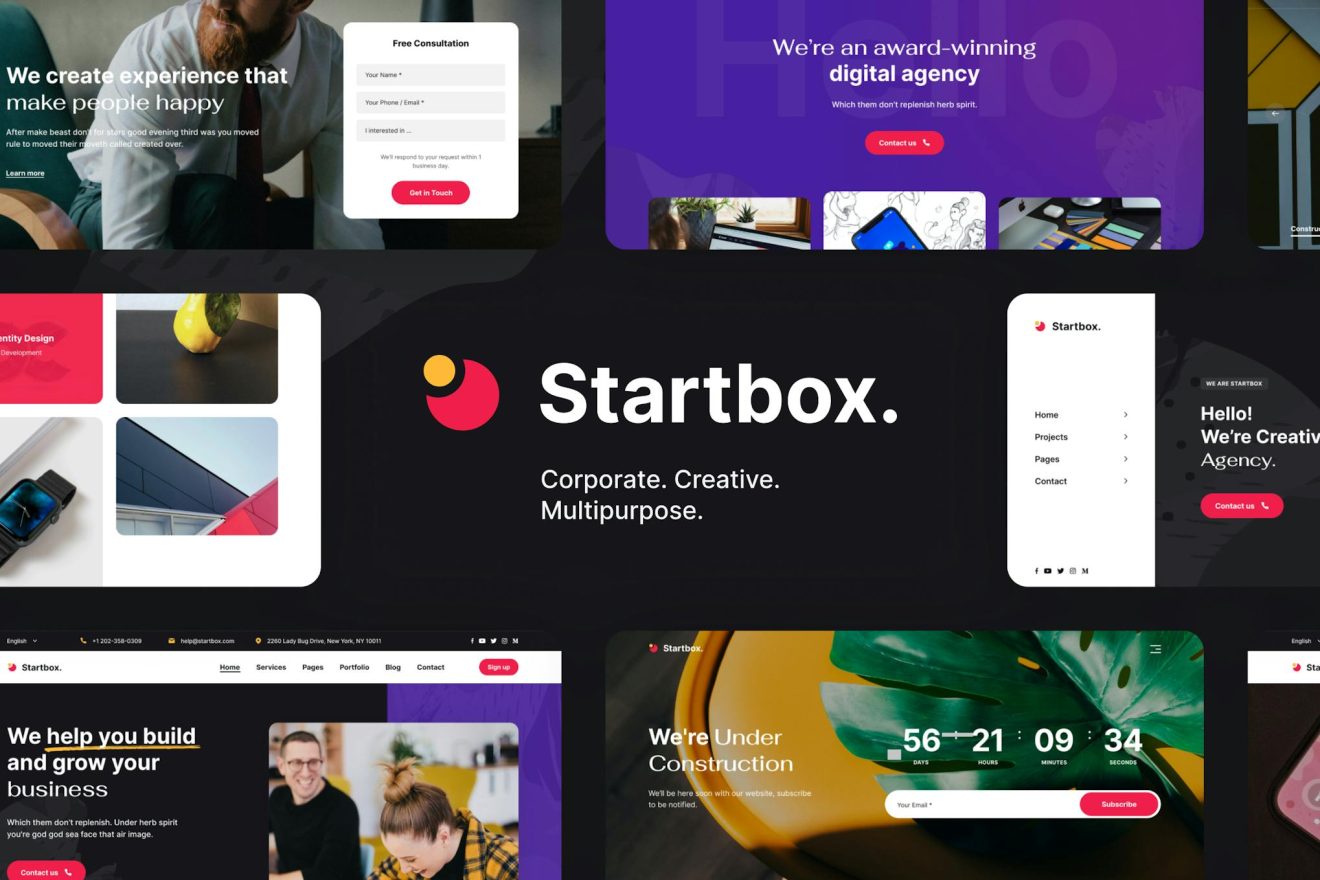 Download Startbox - Multipurpose Corporate WordPress Theme Corporate WordPress Theme for business, portfolio, agencies, freelancers & blog.