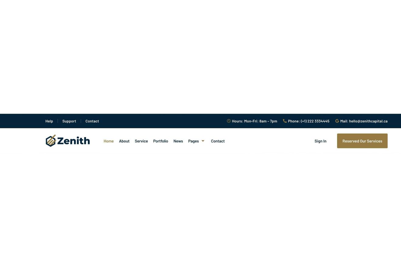 Download Zenith - Investment & Business Opportunity Elementor Template Kit